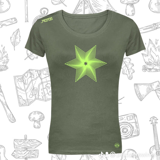 Preppers Star ladies T - Shirt