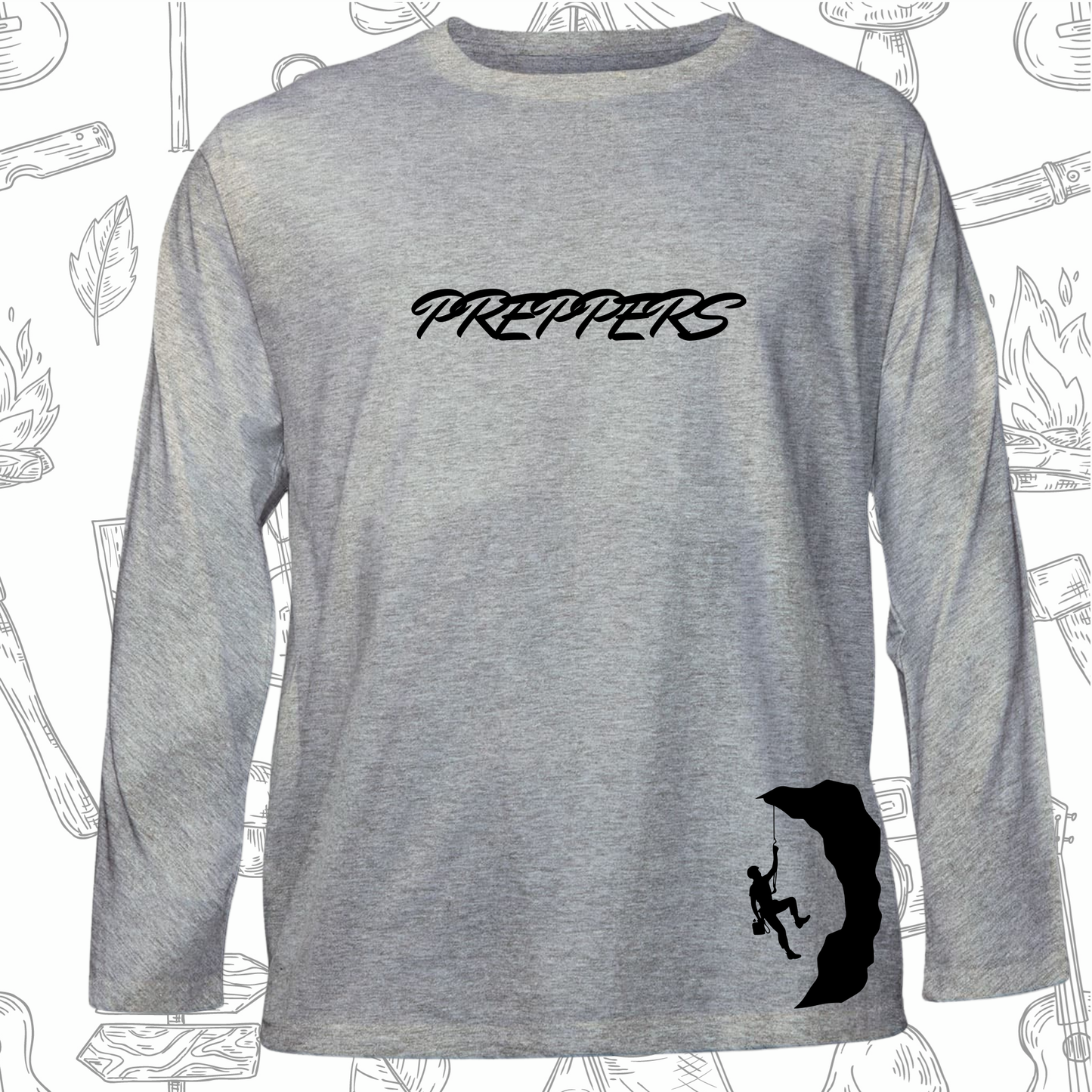 145g Long Sleeve Preppers T-Shirt (B)