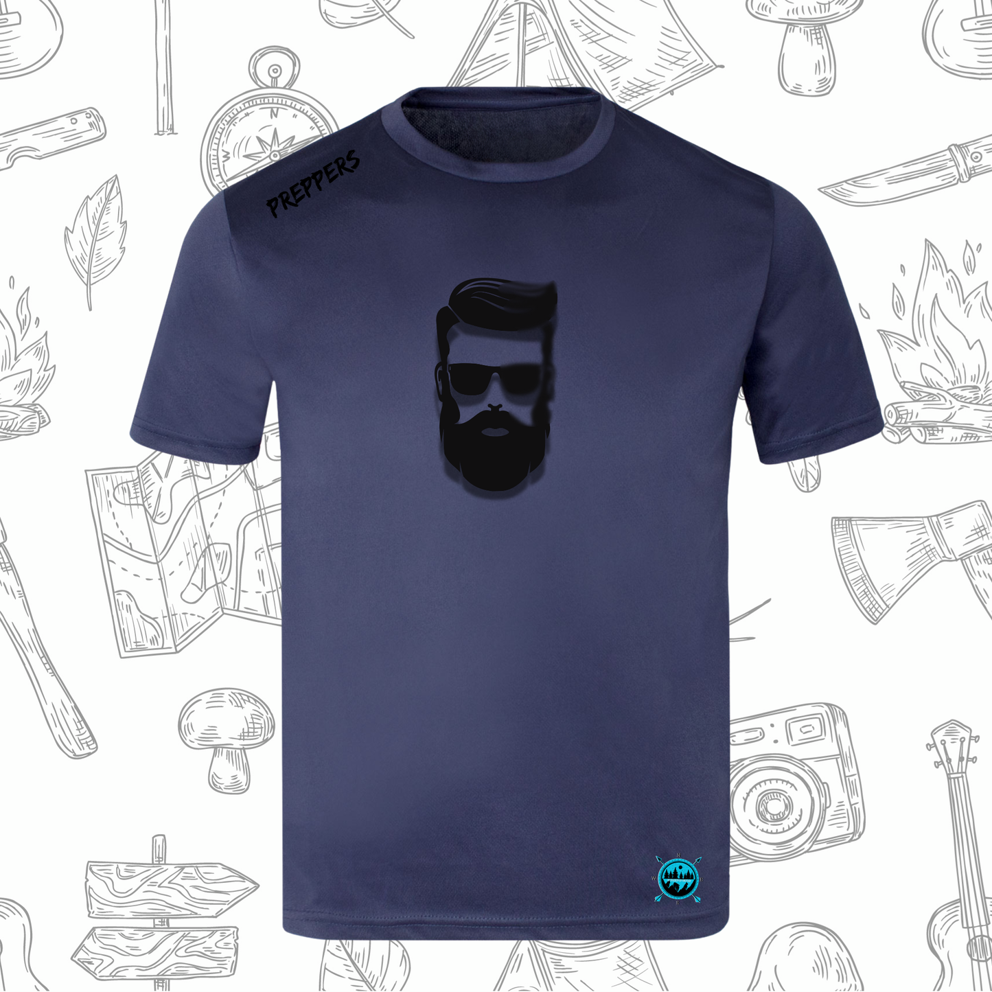 Preppers Face T-Shirt