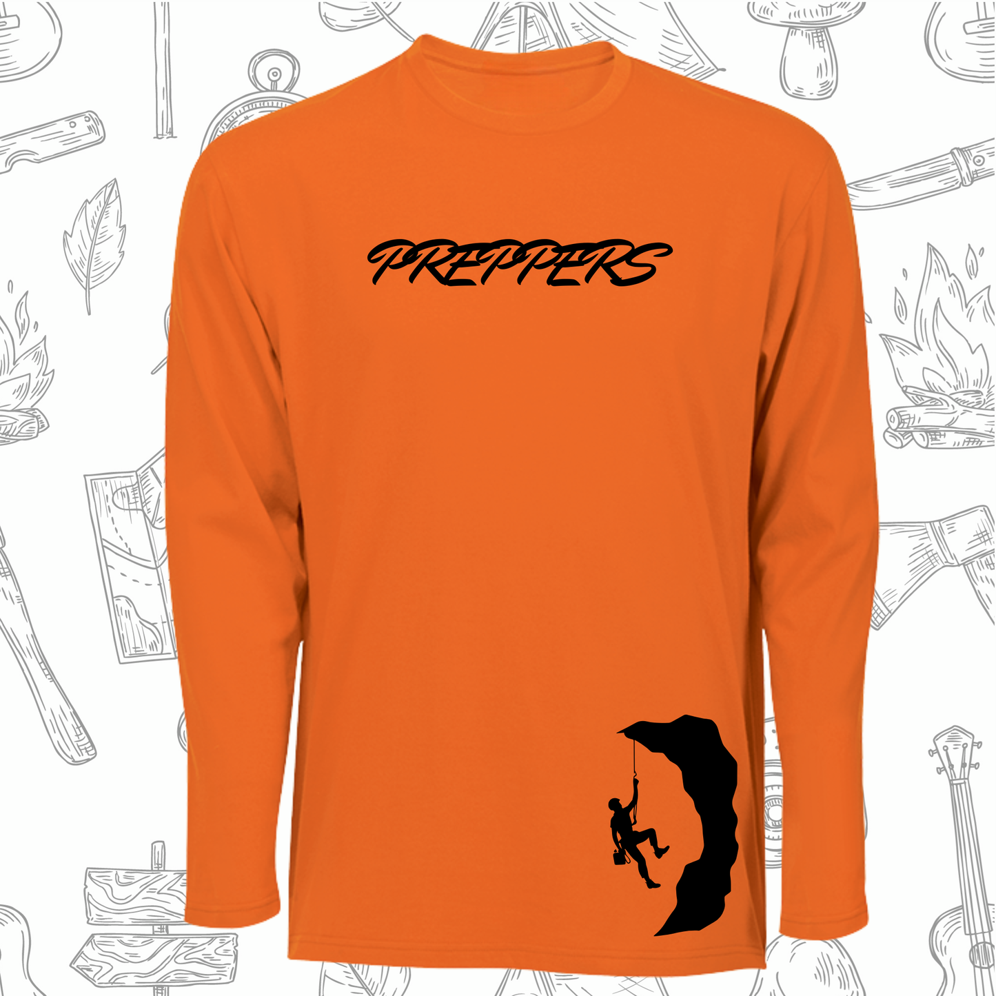 145g Long Sleeve Preppers T-Shirt (B)