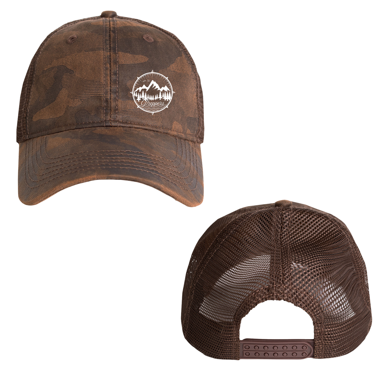 Oil Skin Camo Tucker Cap (c)