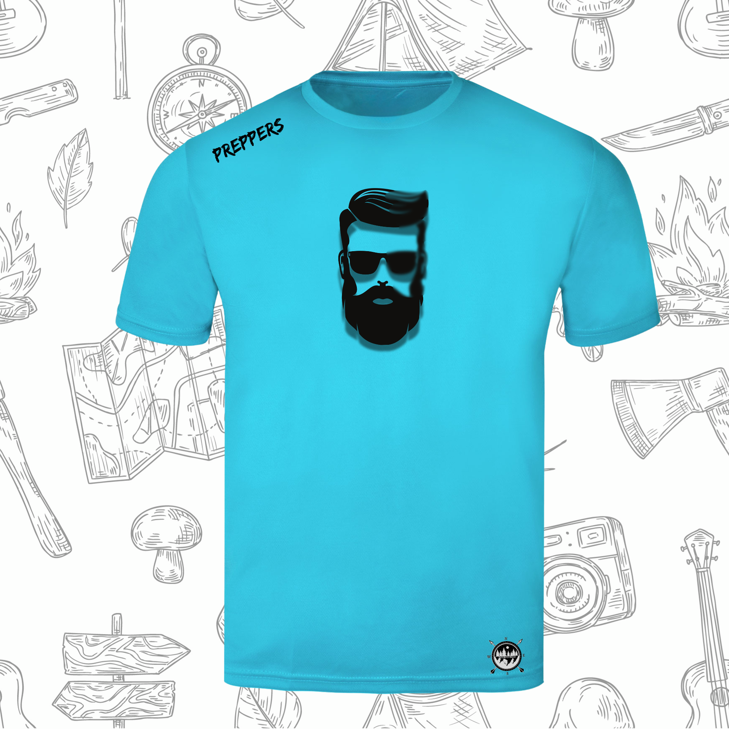 Preppers Face T-Shirt