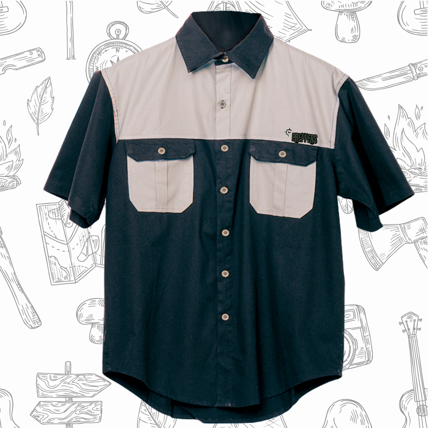 Preppers Two Tone Bush Shirt